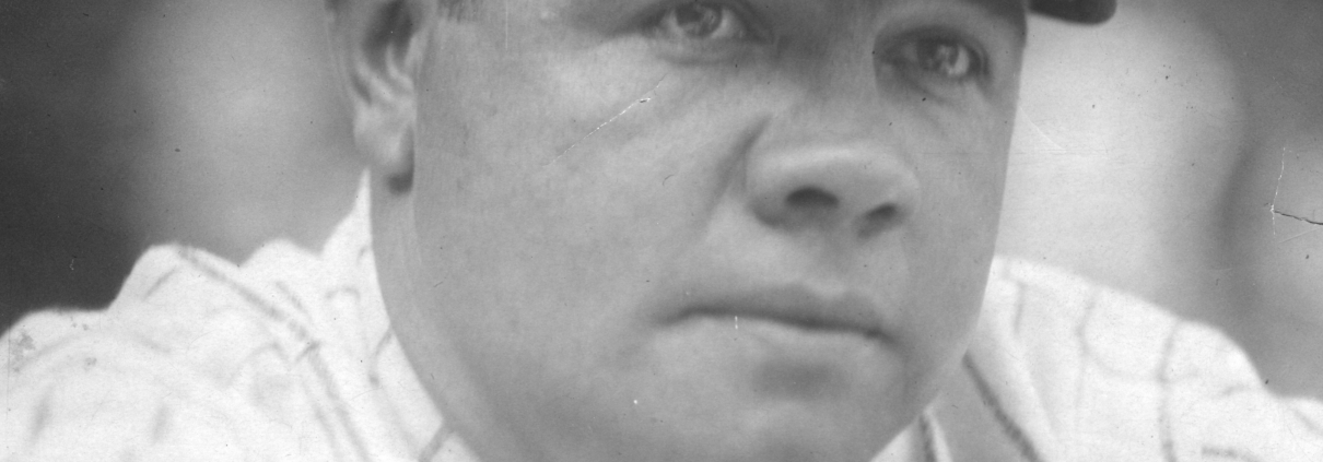 Babe Ruth, circa 1921 (NATIONAL BASEBALL HALL OF FAME LIBRARY)